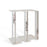 The Three Musketeers Table <br> White <br> (L 25 x W 15 x H 55) cm