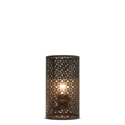 Arabesque Table Lamp <br> Dark Grey <br> (Ø 12.5 x H 25) cm