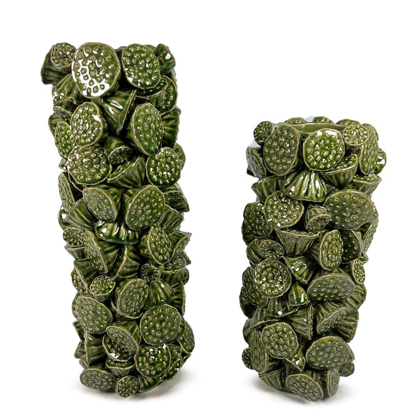 Lotus Vase <br> (Ø 18 x H 46.5) cm