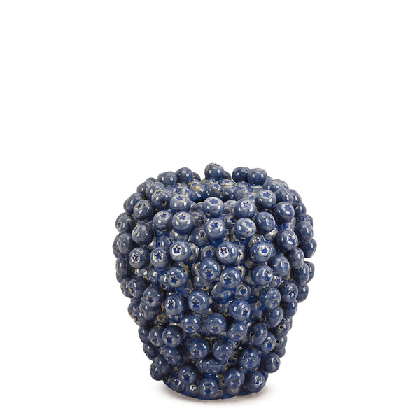 Blueberry Vase <br> (Ø 20 x H 22.5) cm