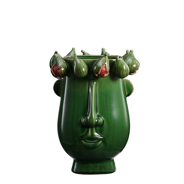 Fig Face Vase <br> (Ø 26.5 x 22.5 x H 35.5) cm