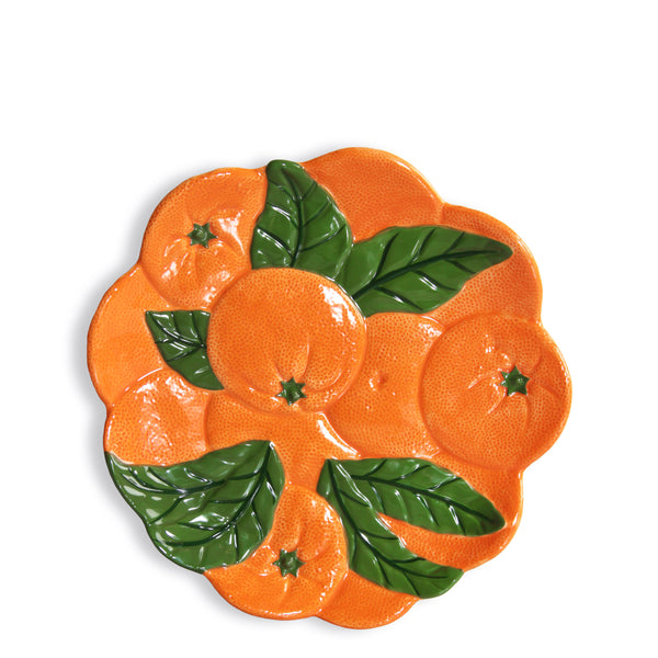 Orange Plate
<br> (Ø 20 x H 2) cm