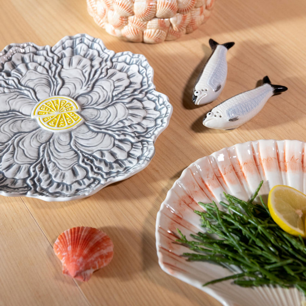 Cockle Plate (L 23 x W 21 x H 2.5) cm