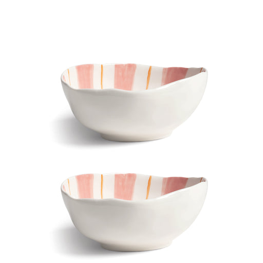 Ray Bowl <br> Pink <br> Set of 2
