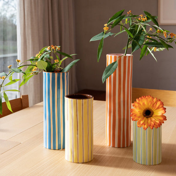 Striped Vase Bundle <br> Set of 4