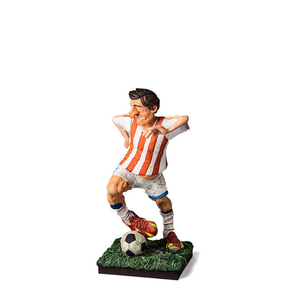 The Football Player <br> (L 11 x H 30) cm