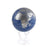 Globe <br> Blue & Silver <br> (Ø 12 x H 18) cm