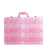 Pink Stingray <br> Backgammon Set with Handle <br> (L 52 x W 36) cm