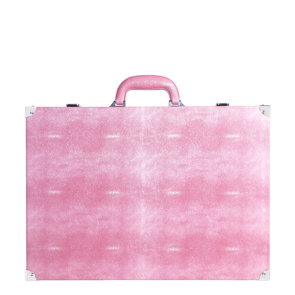 Pink Stingray <br> Backgammon Set with Handle <br> (L 52 x W 36) cm