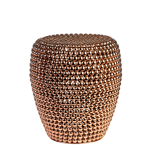 Dot Stool <br> Copper <br> (Ø 40 x H 46) cm