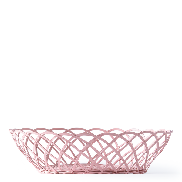 Bakkie Lace Basket 
<br> (Ø 40 x H 9) cm