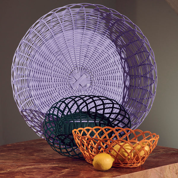 Bakkie Round Basket 
<br> (Ø 50 x H 10) cm
