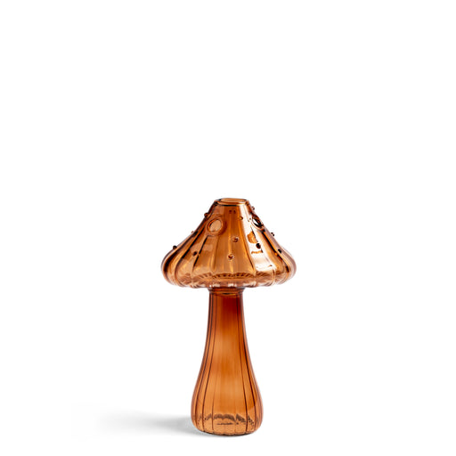 Vase Mushroom <br> 
Brown <br> 
(Ø 9 x H 16) cm