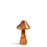 Vase Mushroom <br> 
Brown <br> 
(Ø 9 x H 16) cm