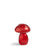 Vase Mushroom <br> 
Red <br> 
(Ø 9.5 x H 12.5) cm