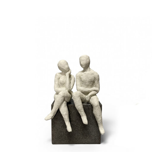 Sitting People on Base
<br> (L 14 x W 9 x H 22) cm