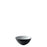 Krenit Bowl <br> Matt Black / Silver <br> (Ø 8 x H 4) cm