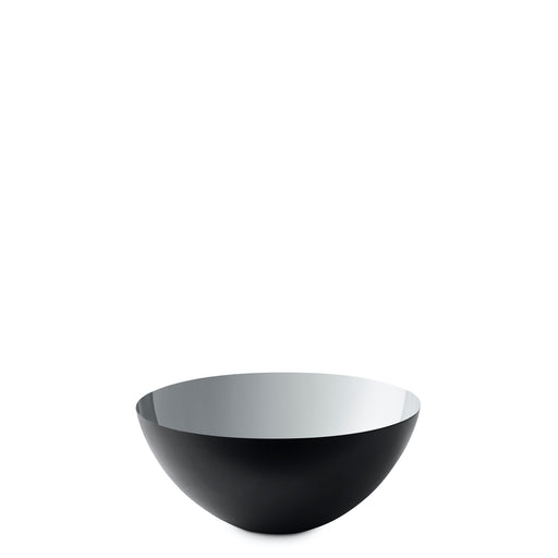 Krenit Bowl <br> Matt Black / Silver <br> (Ø 13 x H 6) cm