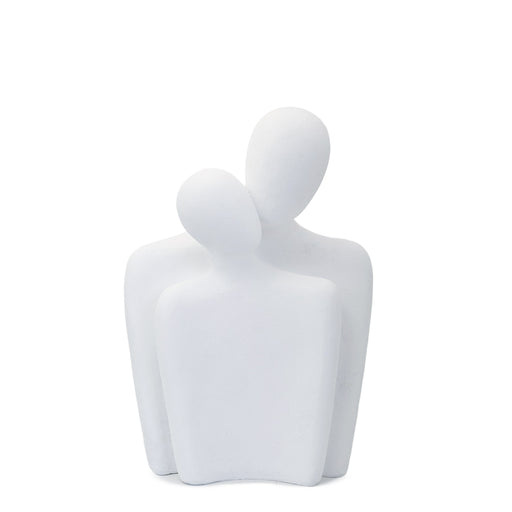 Abstract Couple Statue <br> (L 30 x W 15 x H 44) cm