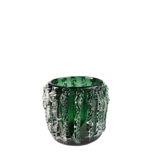 Valerie Vase <br> 
Green
<br> (Ø 16 x H 20) cm