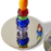 Beads Candle Holder <br> Multi-color <br> (L 33 x W 12 x H 38) cm