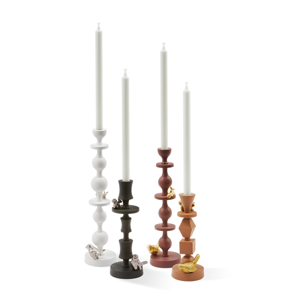 Climbing Pole Candle Holder <br> 
(Ø 10 x H 42) cm