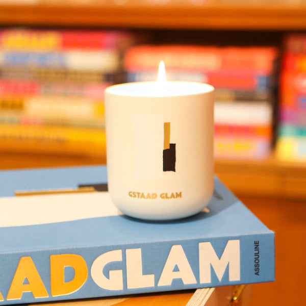 Gstaad Glam Candle <br> 
(H 10.2) cm