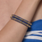 Eole Bangle Cuff<br> Navy Blue