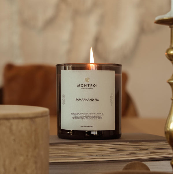 Candle <br> Samarkand Fig <br> (H 9.5) cm