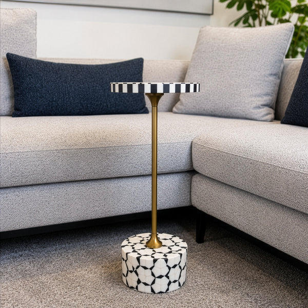 Round Side Table
<br> (Ø 21 x H 53) cm