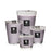 All Seasons White Rhino Candle <br> 
Sandalwood, Vetiver, Nutmeg <br> 
(H 10) cm