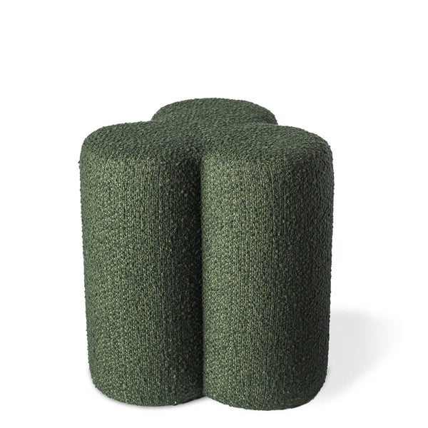 Clover Stool <br> Green <br> (Ø 37 x H 45) cm