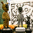 The Guest by Díaz-Faes Figurine <br> Black and White <br> Limited Edition <br> (L 19 x W 19 x H 52) cm