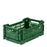 Folding Crate <br> Dark Green <br> (L 27 x W 17 x H 11) cm