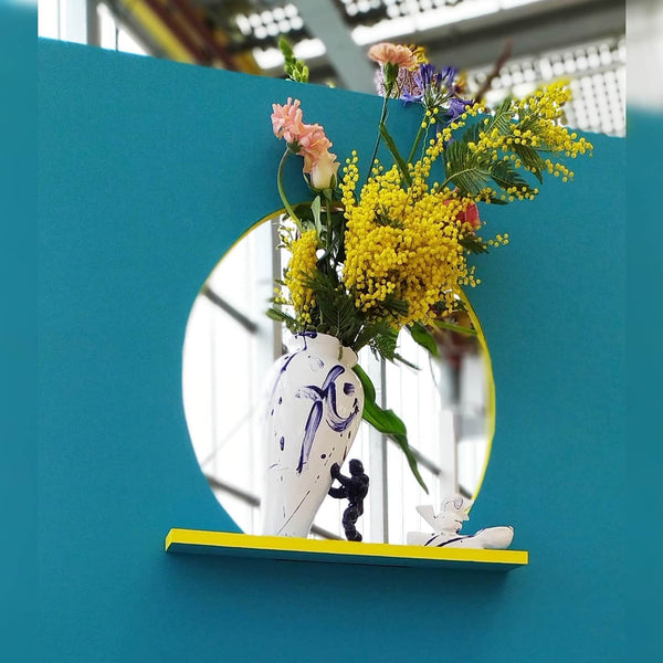 My Superhero Vase <br> Glossy Dutch Blue <br> (H 37) cm