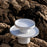Cake Stand <br> White Cumulus <br> (Ø 33 x H 14) cm