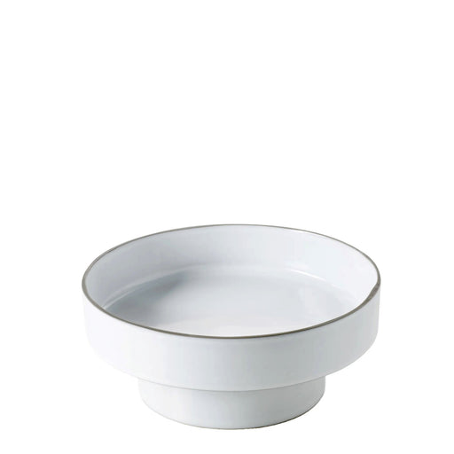 Cake Stand <br> White Cumulus <br> (Ø 26 x H 10.5) cm