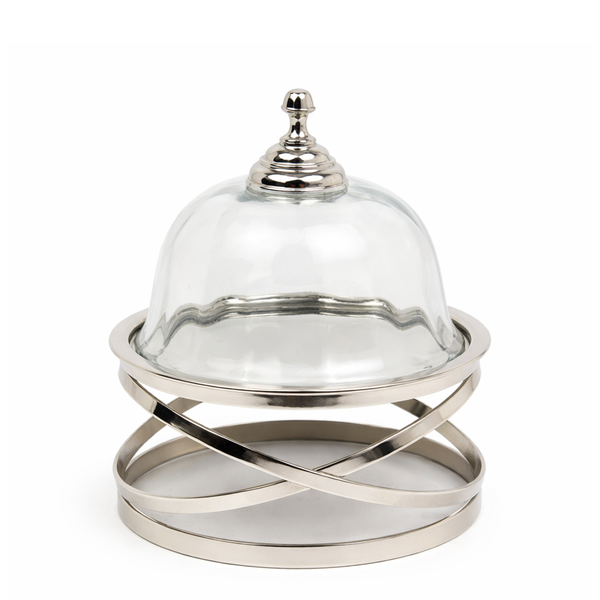 Round Dish on Stand
<br> (Ø 20 x H 22.5) cm
