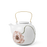 Hammershøi Poppy Teapot <br> White <br> 1.2 Liters