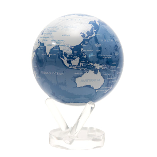 Globe <br> Sky Blue & White <br> (Ø 16 x H 23) cm