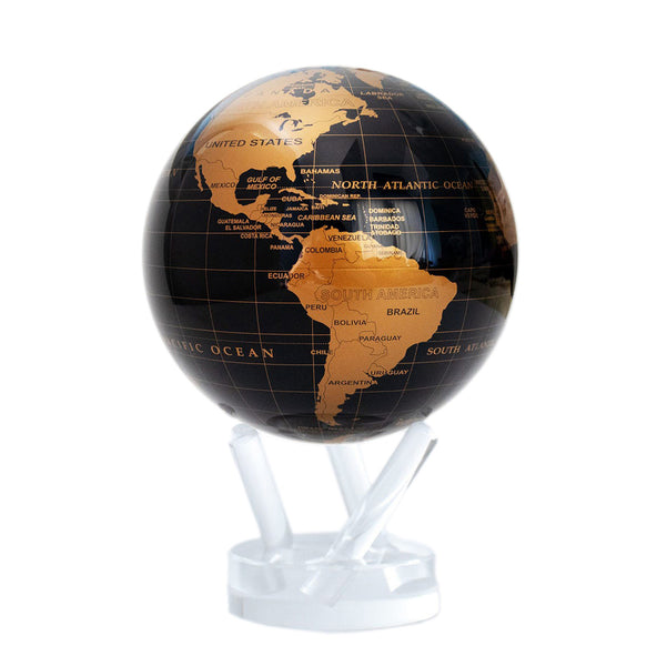 Globe <br> Black & Gold <br> (Ø 16 x H 23) cm