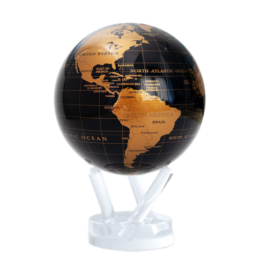 Globe <br> Black & Gold <br> (Ø 16 x H 23) cm