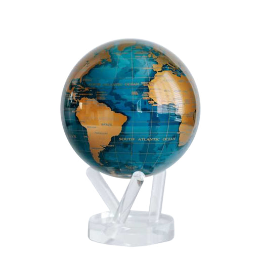 Globe <br> Blue & Gold <br> (Ø 12 x H 18) cm