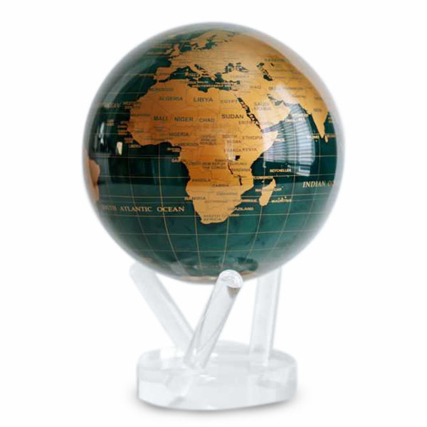Globe <br> Green & Gold <br> (Ø 21 x H 29) cm