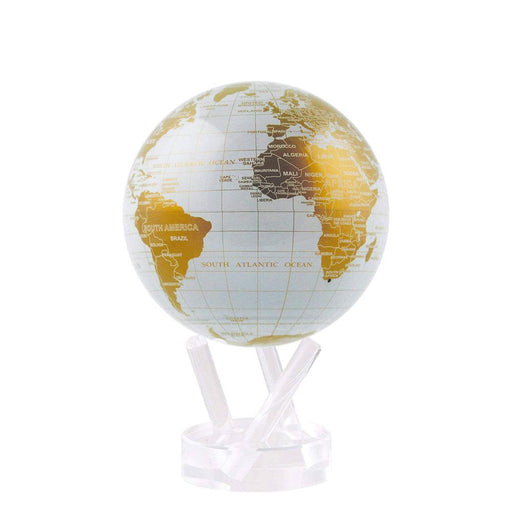 Globe <br> White & Gold <br> (Ø 12 x H 18) cm