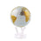 Globe <br> White & Gold <br> (Ø 12 x H 18) cm