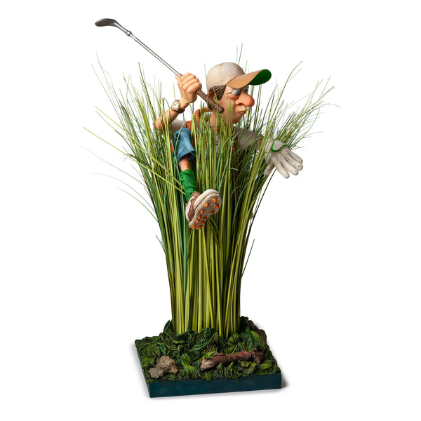 The Golfer in the Rough <br> (L 17 x H 42) cm