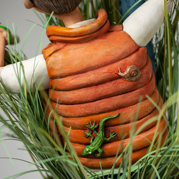 The Golfer in the Rough <br> (L 17 x H 42) cm