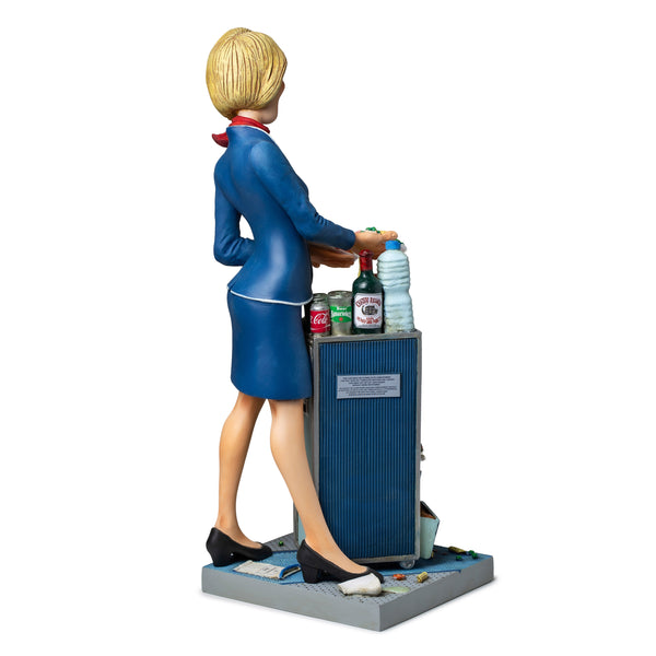 The Flight Attendant <br> (L 16 x H 44) cm