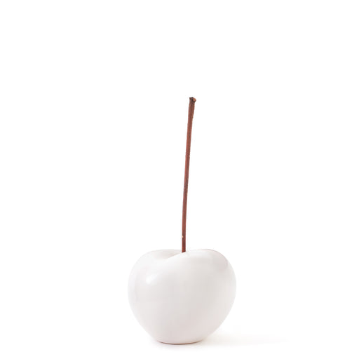 Cherry Portuguese Faience <br> White <br> (Ø 22 x H 21) cm